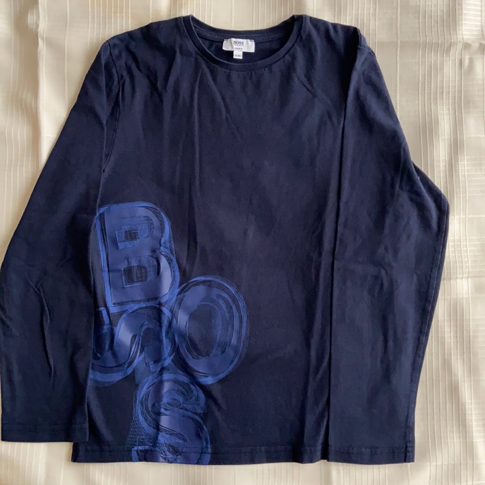 BOSS boys long sleeve shirt